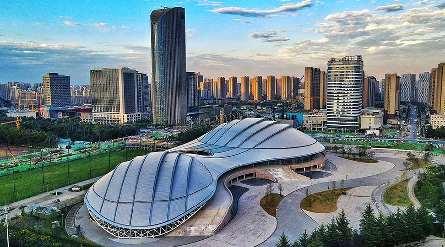 第十四屆全運會即將來襲-直擊陜西奧體中心體育館（images 1）