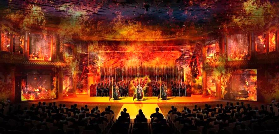 銳豐音響王董受邀帶領陜西分公司參加《夢回大唐》黃金版首演（images 4）
