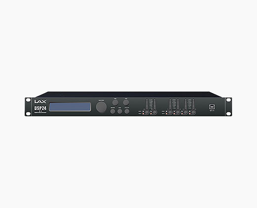 LAX DSP24 2進4出數(shù)字音頻處理器