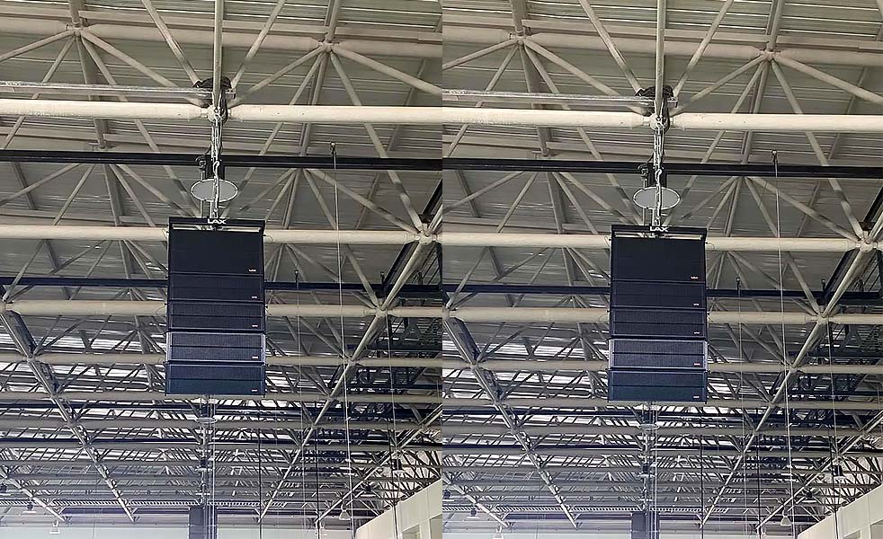 新疆可克達拉市鎮(zhèn)江高級中學體育館擴聲（images 5）
