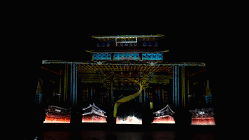 《觀·山?！烽L(zhǎng)城情境光影燈光音箱（images 4）